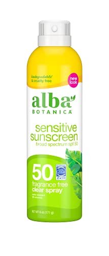 Alba Botanica Sensitive Sunscreen Spray SPF 50