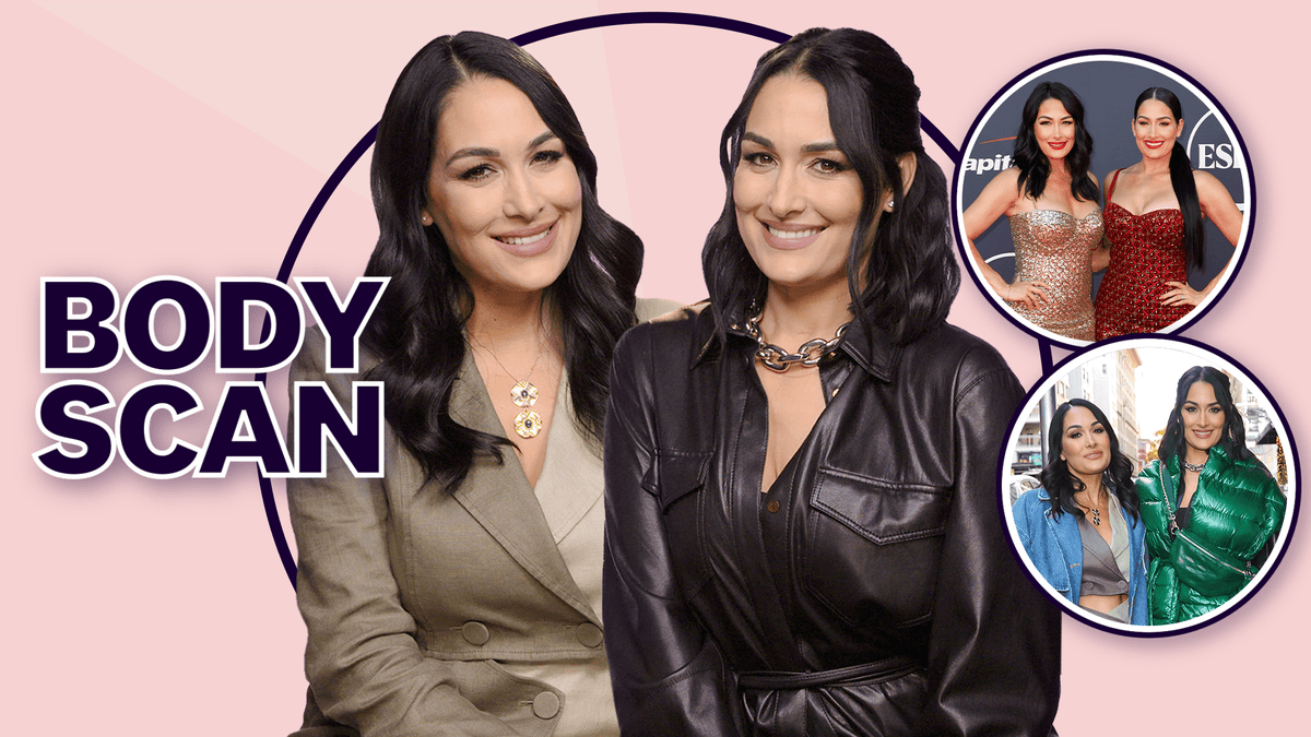 preview for Brie & Nikki Garcia Talk Current Fitness Routine, Diet & Love Languages | Body Scan | Women's Health