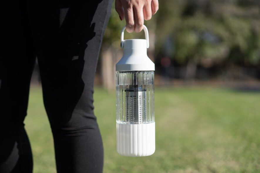 Beast glass hydration bottle